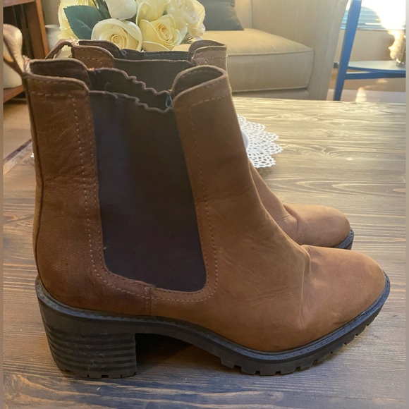 OKER WOMENS REESE COGNAC COLOUR
 BOOTS - Picture 2 of 15